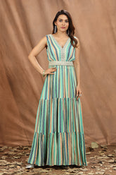 Sea Green Gown